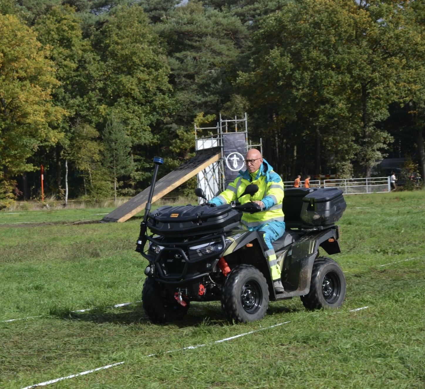 Reddingsquad met AED